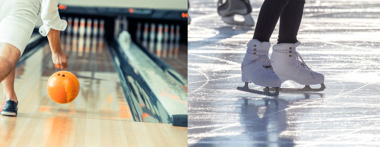 skating and bowling images